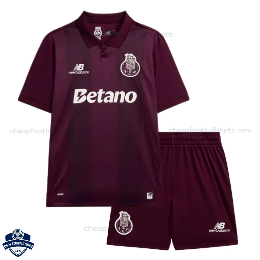 FC Porto Away Kids Cheap Football Kit 26/27 - Front view