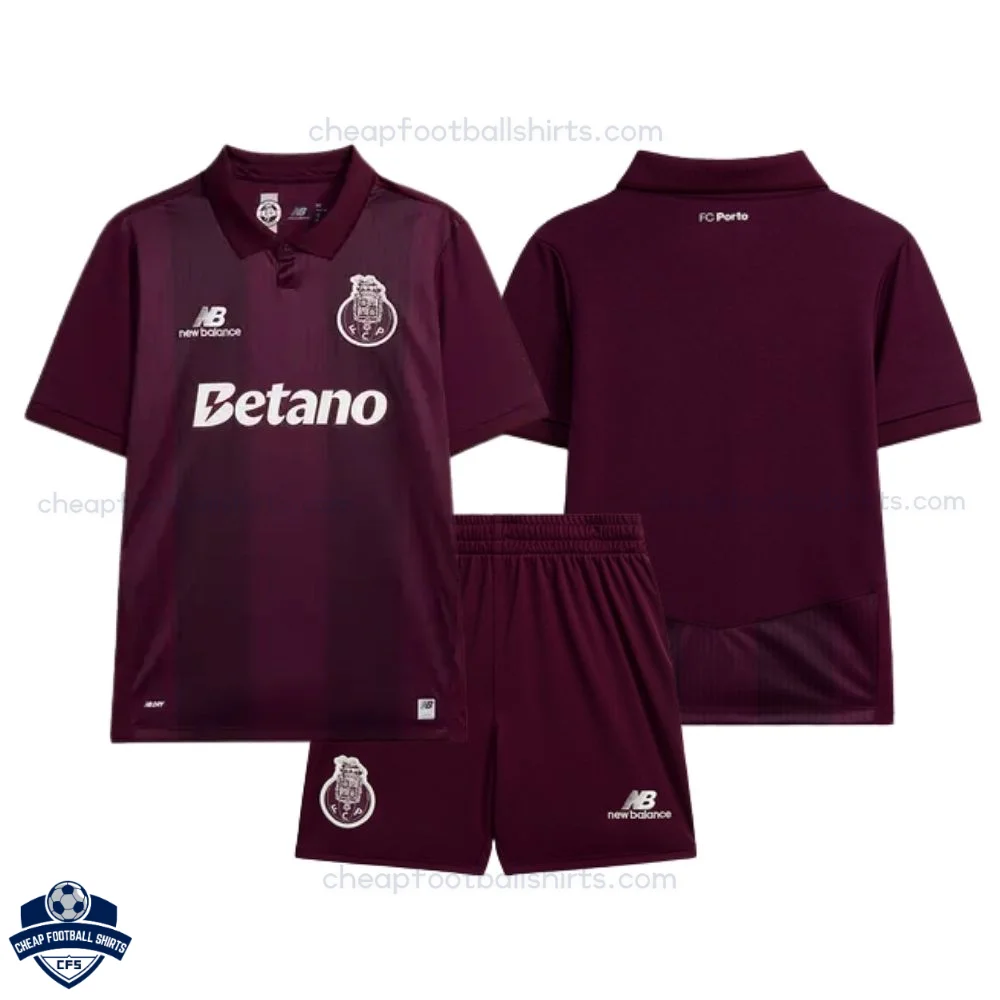 FC Porto Away Kids Cheap Football Kit 26/27 - overview