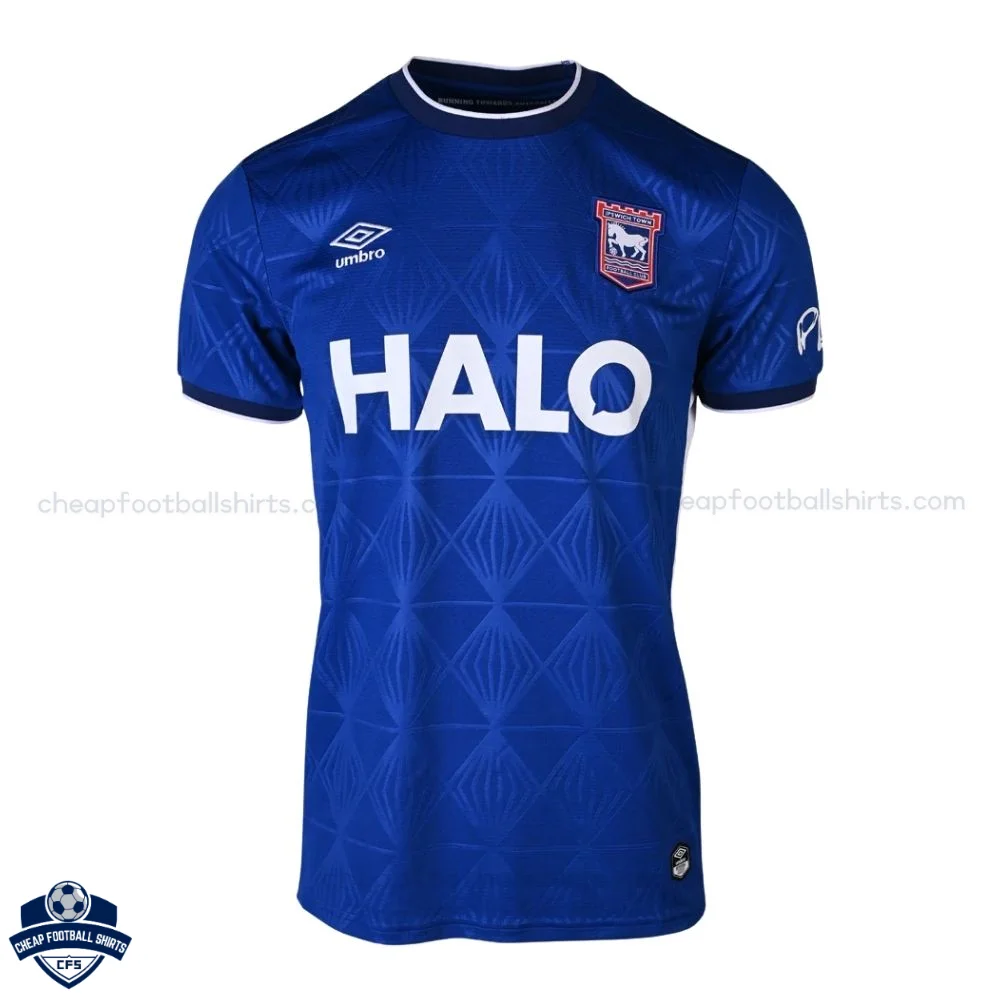 Ipswich Town Home Men Football Shirt 26/27 - Front view