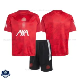 Liverpool Pre Match Kids Cheap Football Kit 2026/27
