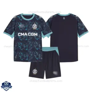 Olympique Marseille Away Kids Cheap Football Kit 2026/27