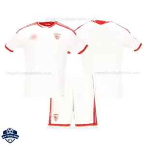 Sevilla Home Kids Cheap Football Kit 2026/27