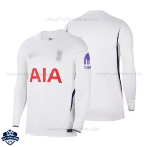 Tottenham Hotspur Home Men Football Shirt 26/27 Long Sleeve
