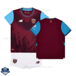 West Ham United Home Kids Cheap Football Kit 26/27 - Overview