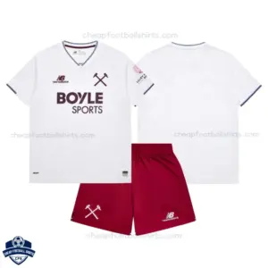 West Ham United Away Kids Cheap Football Kit 2026/27