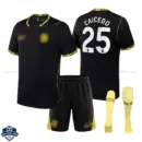 Chelsea Away Kids Cheap Football Kit 2026/27 - CAICEDO 25 - Overview