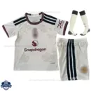 Manchester United Third Kids Cheap Football Kit 2026/27 - Front View