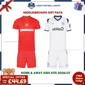 Middlesbrough 2026/27 Gift Pack - Home and Away