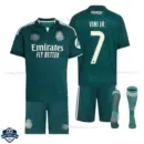 Real Madrid Away Kids Cheap Football Kit 2026/27 - VINI JR. 7 - Overview