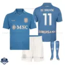 SSC Napoli Home Kids Cheap Football Kit 2026/27 - DE BRUYNE 11 - Overview