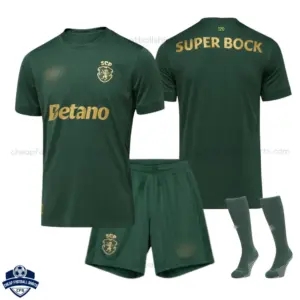 Sporting CP 120 Anniversary Kids Cheap Football Kit 2026/27 - Overview