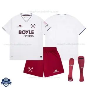 West Ham United Away Kids Cheap Football Kit 2026/27