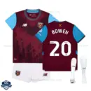 West Ham United Home Kids Cheap Football Kit 2026/27 - BOWEN 20