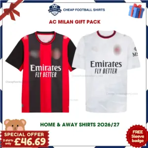 AC Milan 2026/27 Gift Pack – Home and Away Men Cheap Football Shirts - Overview