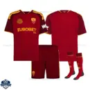 AS Roma Home Kids Cheap Football Kit 2026/27 with socks