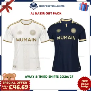 Al Nassr 2026/27 Gift Pack – Away and Third Men Cheap Football Shirts - Overview