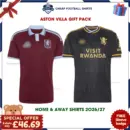 Aston Villa 2026/27 Gift Pack – Home and Away Men Cheap Football Shirts - Overview