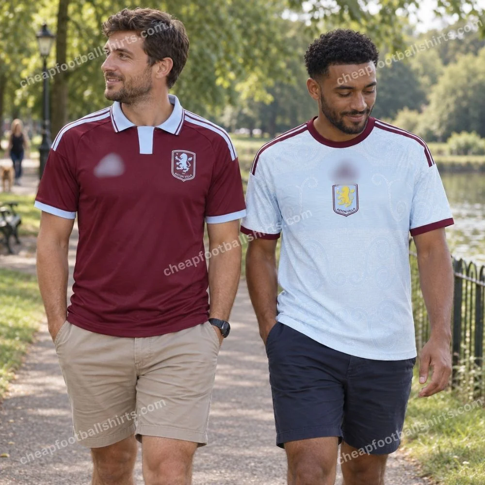 Aston Villa 2026/27 Gift Pack – Home and Third Men Cheap Football Shirts - Overview