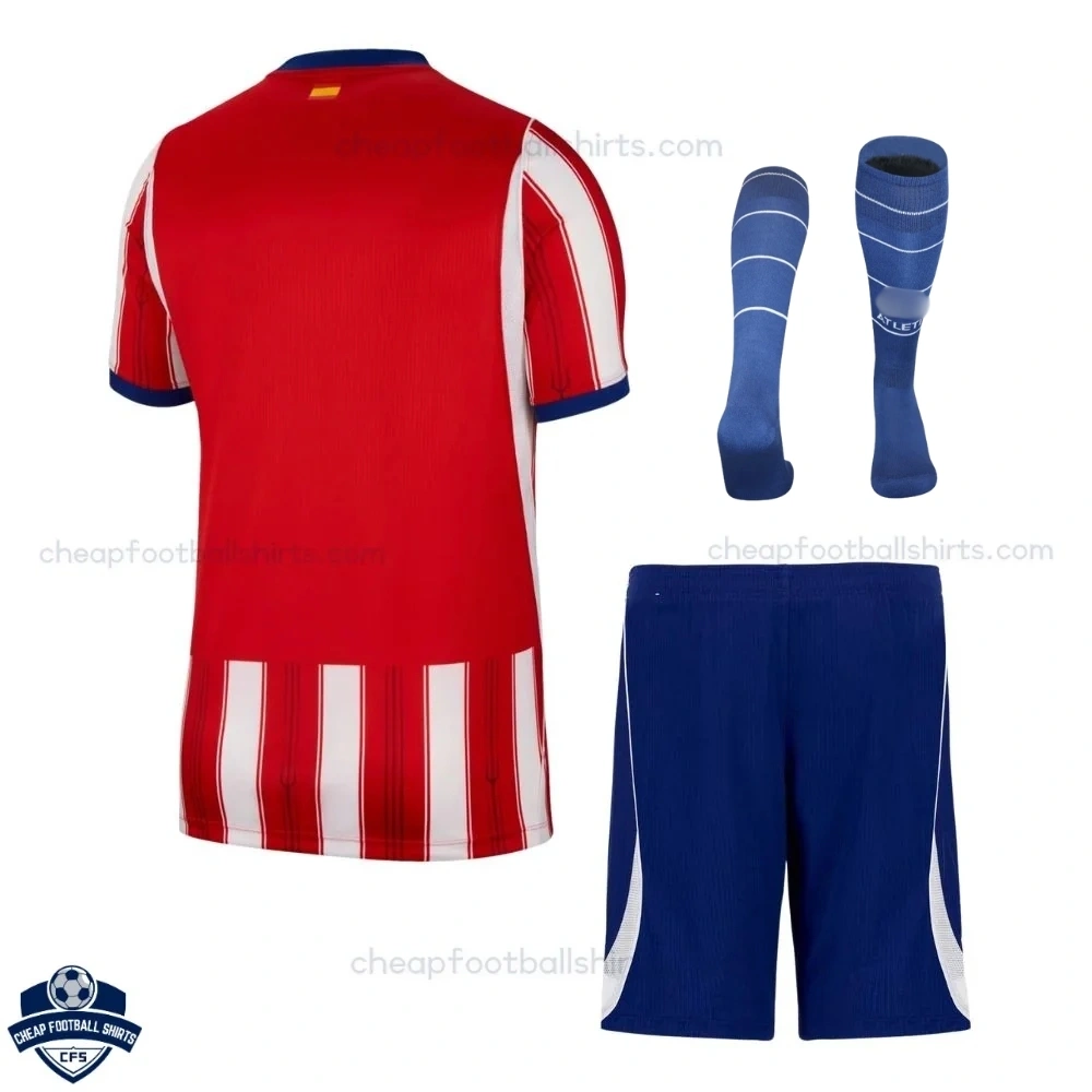 Atletico Madrid Home Adult Cheap Football Kit 2026/27 - back view