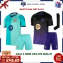 Barcelona 2026/27 Gift Pack - Away and Third Kids Cheap Football Kits - Overview