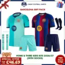 Barcelona 2026/27 Gift Pack - Home and Third Kids Cheap Football Kits - Overview