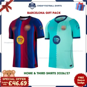 Barcelona 2026/27 Gift Pack – Home and Third Men Cheap Football Shirts - Overview