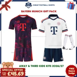 Bayern Munich 2026/27 Gift Pack - Away and Third Kids Cheap Football Kits - Overview