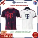 Bayern Munich 2026/27 Gift Pack – Away and Third Men Cheap Football Shirts - Overview