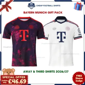 Bayern Munich 2026/27 Gift Pack – Away and Third Men Cheap Football Shirts - Overview