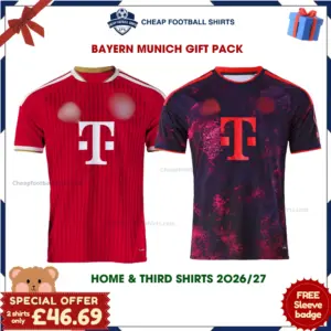Bayern Munich 2026/27 Gift Pack – Home and Third Men Cheap Football Shirts - Overview