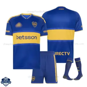 Boca Juniors Home Kids Cheap Football Kit 2026/27 - Overview
