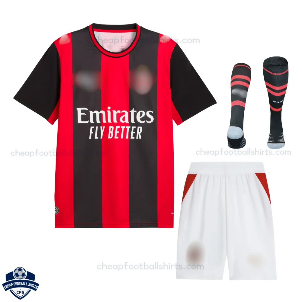 AC Milan Home Adult Cheap Football Kit 2026/27 - Front view