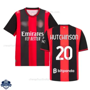 AC Milan Home Men Cheap Football Shirt 2026/27 - HUTCHINSON 20 - Overview