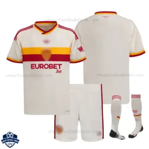 AS Roma Away Kids Cheap Football Kit 2026/27 - Overview