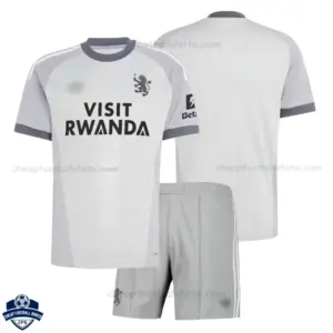 Aston Villa Grey Goalkeeper Kids Cheap Football Kit 2026/27 - Overview