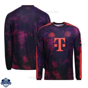 Bayern Munich Third Men Cheap Football Shirt 2026/27 Long Sleeve - Overview