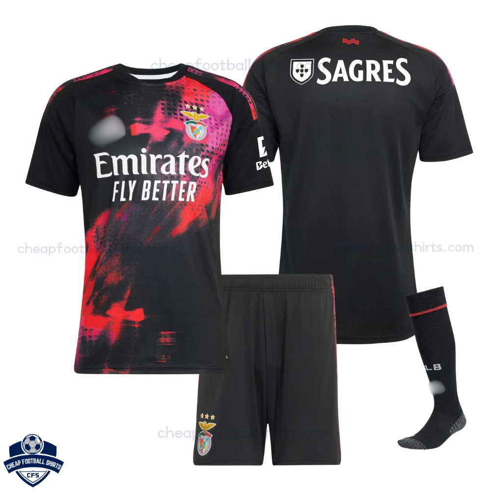 Benfica Third Kids Cheap Football Kit 2026/27 - Overview