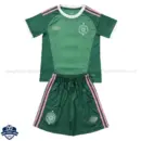 Celtic Green Goalkeeper Kids Cheap Football Kit 2026/27 - Front View