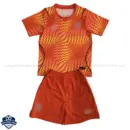 Chelsea Orange Goalkeeper Kids Cheap Football Kit 2026/27 - Front View
