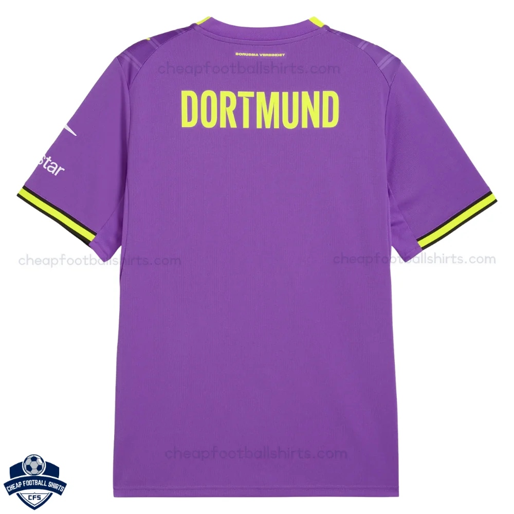 Dortmund Third Men Cheap Football Shirt 2026/27 - Back View