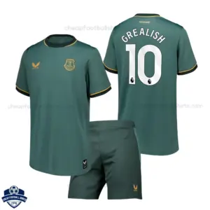 Everton Third Kids Cheap Football Kit 2026/27 - GREALISH 10 - Overview