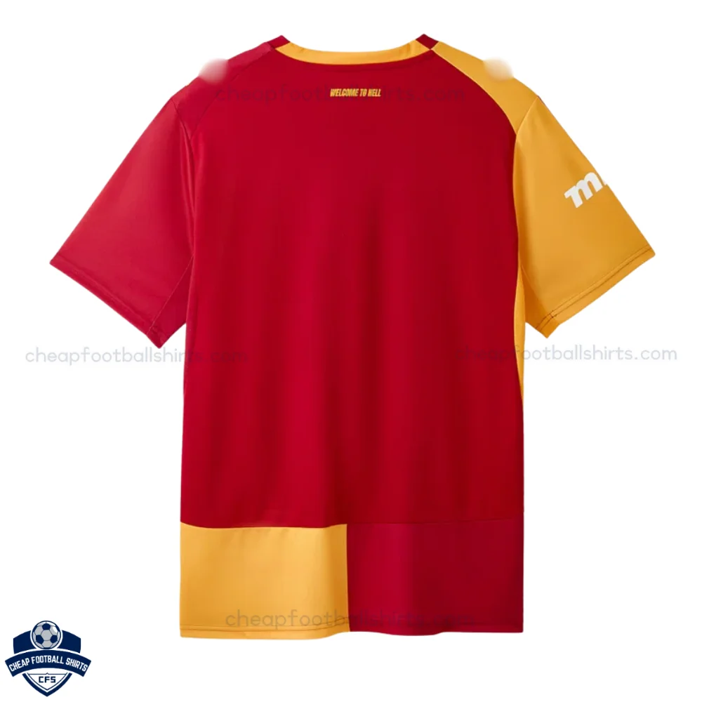 Galatasaray Home Men Cheap Football Shirt 2026/27 - Back View