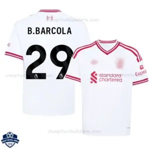 Liverpool Away Men Cheap Football Shirt 2026/27 - B.BARCOLA 29 - Overview