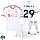 Liverpool Away Kids Cheap Football Kit 2026/27 - B.BARCOLA 29 - Overview