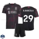 Liverpool Third Kids Cheap Football Kit 2026/27 - B.BARCOLA 29 - Overview