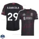 Liverpool Third Men Cheap Football Shirt 2026/27 - B.BARCOLA 29 - Overview
