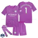 Manchester City Purple Goalkeeper Kids Cheap Football Kit 2026/27 - DONNARUMMA 1 - Overview