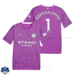 Manchester City Purple Goalkeeper Men Cheap Football Shirt 2026/27 - DONNARUMMA 1 - Overview