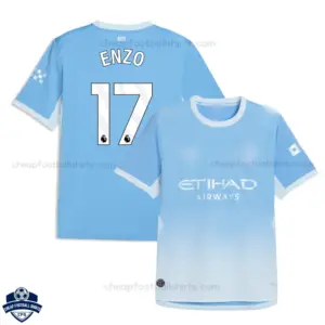 Manchester City Home Men Cheap Football Shirt 2026/27 - ENZO 17 - Overview