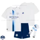 Manchester City Third Kids Cheap Football Kit 2026/27 - Blue Shorts - Overview